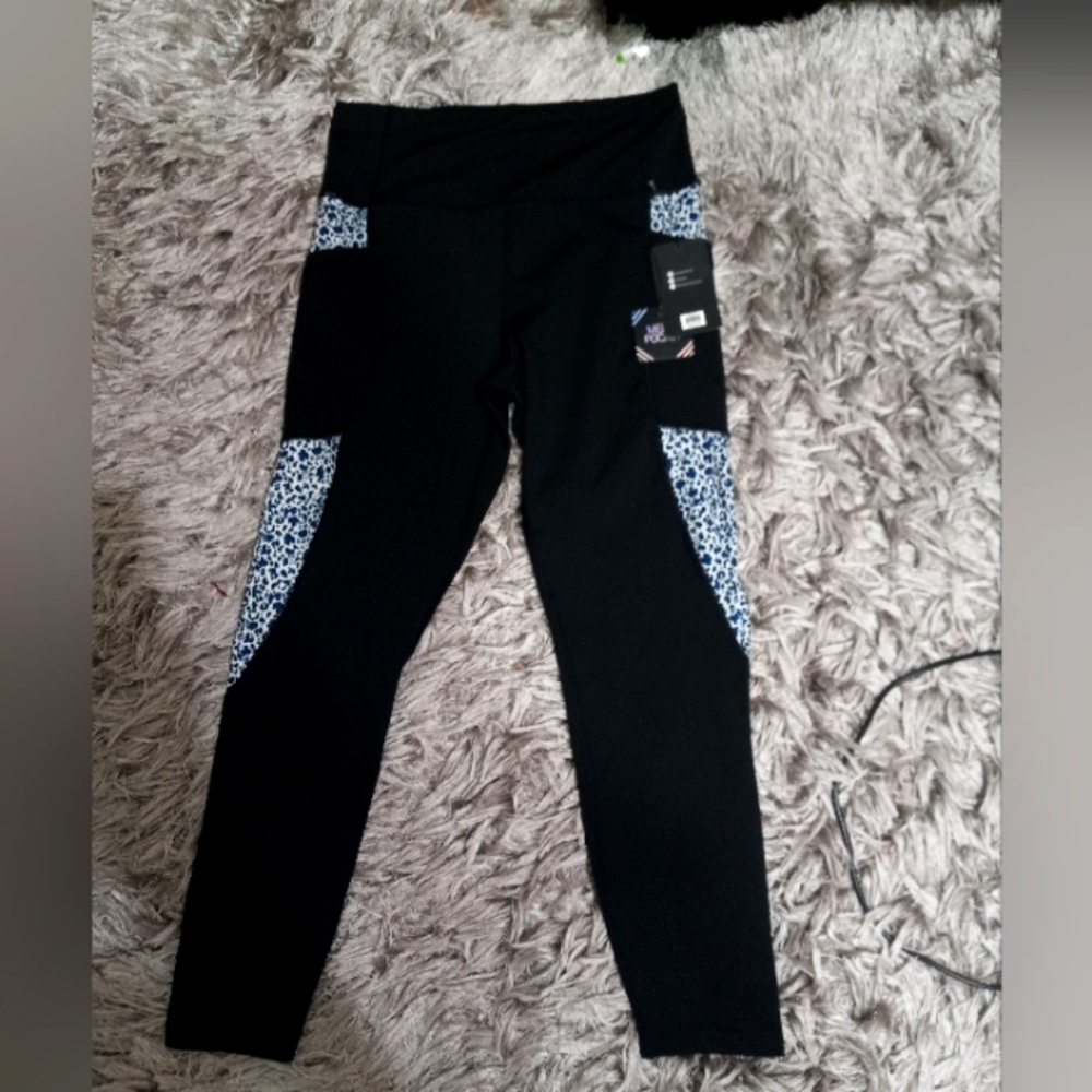 BPS Ankle Length Leopard Print Leggings